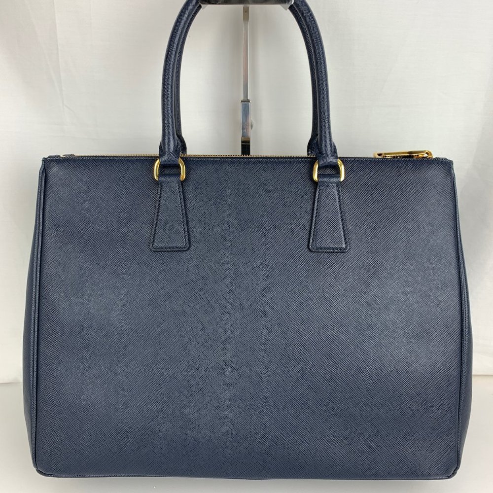 New Prada Galleria Lux Baltico Double Zip Tote - Picture 3 of 9